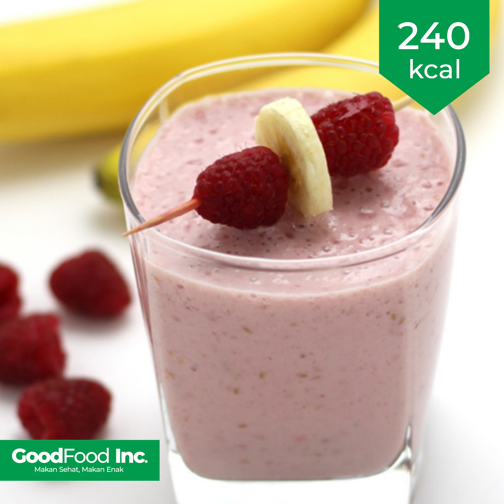 Raspberry Banana Smoothie