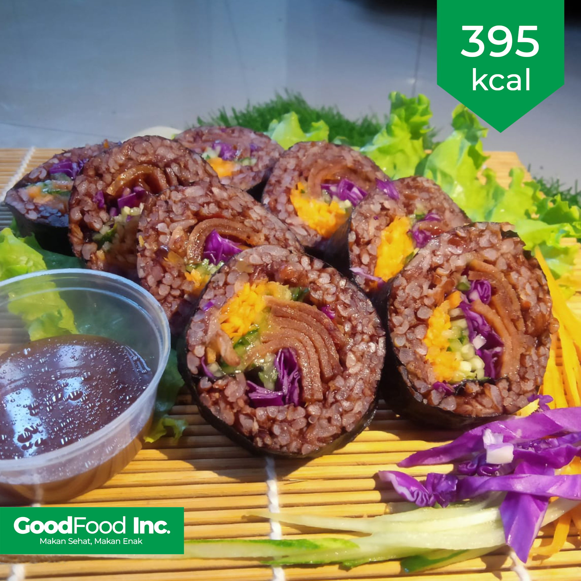 Red Rice Smoked Beef Roll